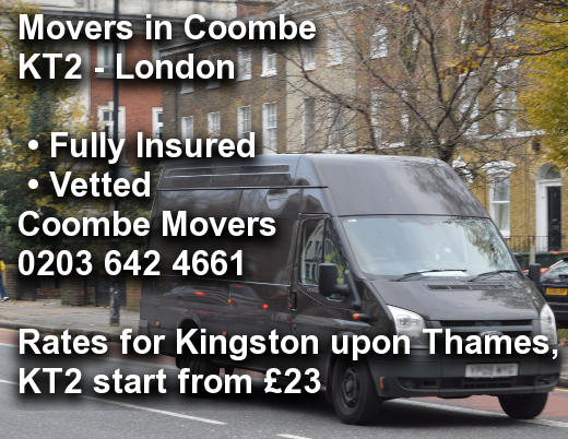 Movers in Coombe KT2, Kingston upon Thames