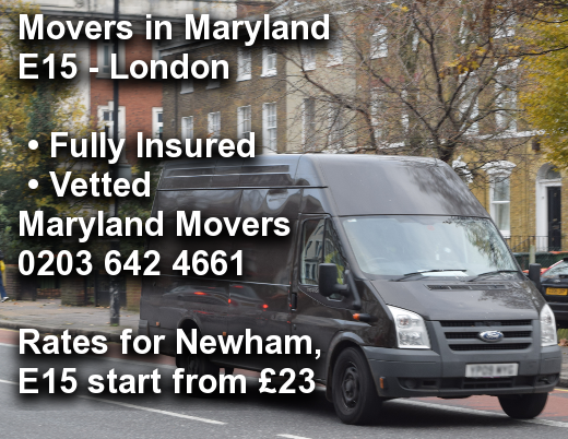 Movers in Maryland E15, Newham