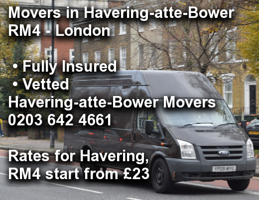 Movers in Havering-atte-Bower RM4, Havering